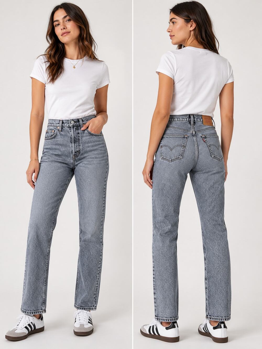 Levis Premium Denim Button Fly 501 Jeans Size 24x26